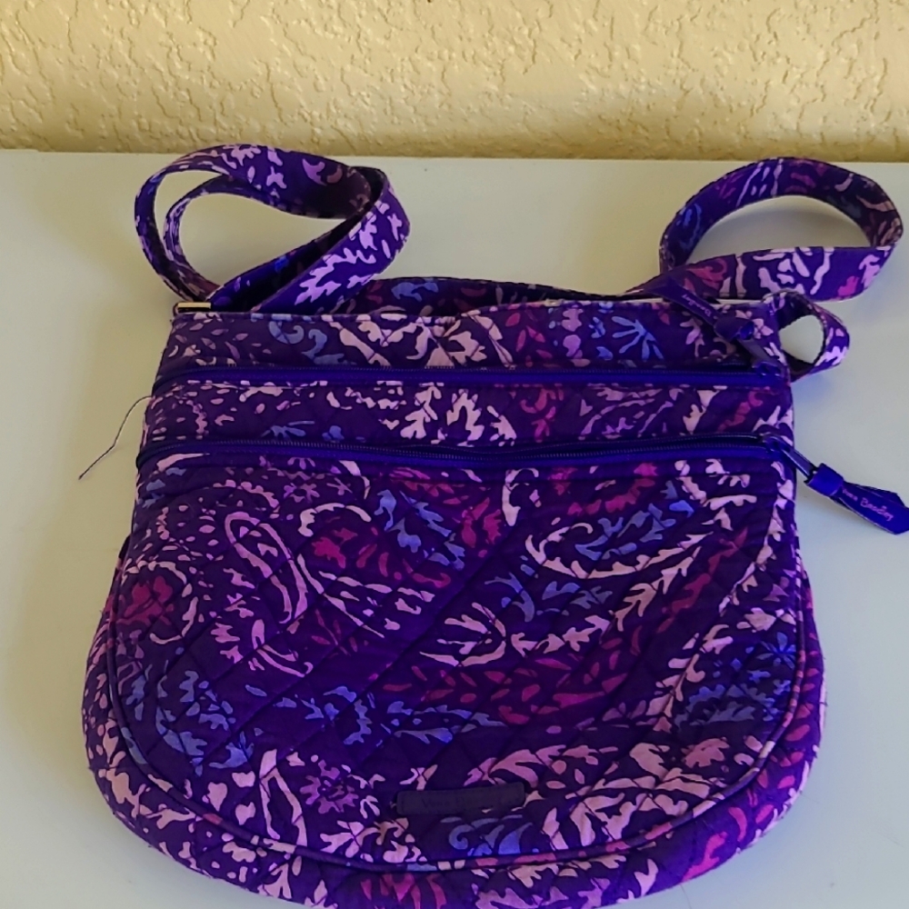Purple Patterned Women's Bag
